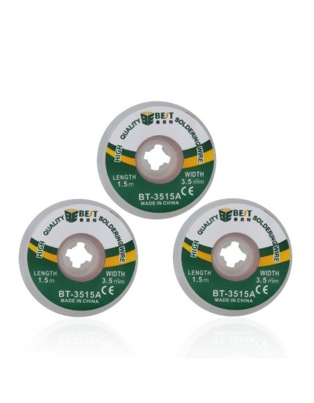 BST- 3515A soldering wick Desoldering Braid Solder Wire 3.5mm Suction-line1.5m Length Wick/Soldering Accessory
