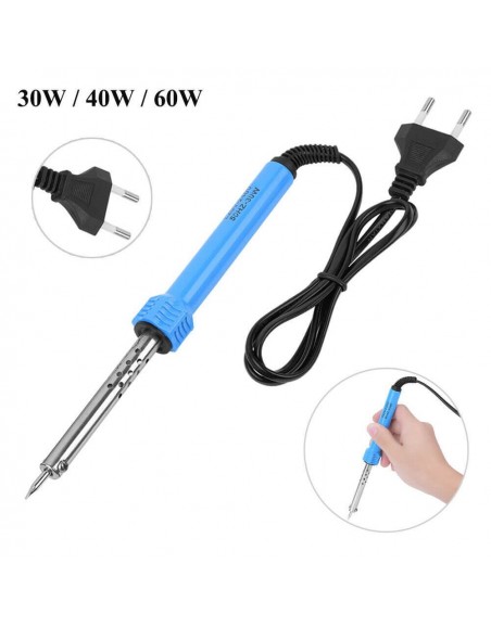 BST-802 High quality lead free mobile phone electric soldering iron kit 30W 40W 60W
