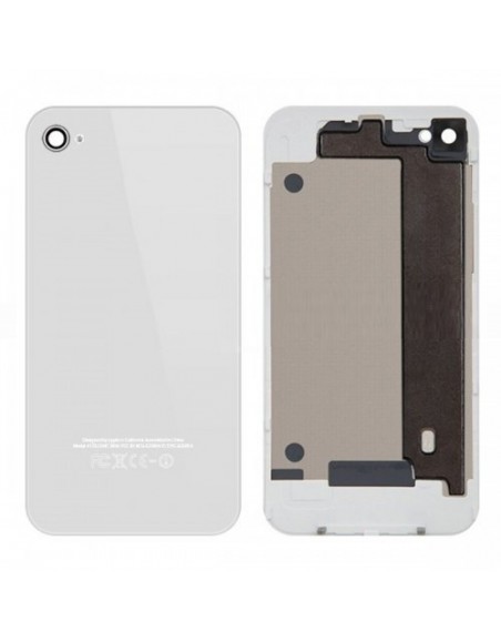 Replacement For iPhone 4 Back Cover with Frame White